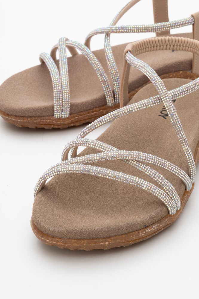 kadin-tasli-sandalet-BEJ TASLI-HSN2522546-0091559_0